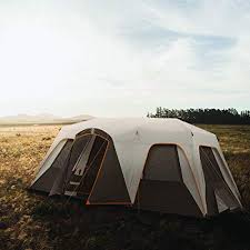 The Bushell tent with air conditioner port