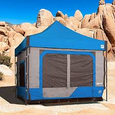 The Cube tent with air conditioner port